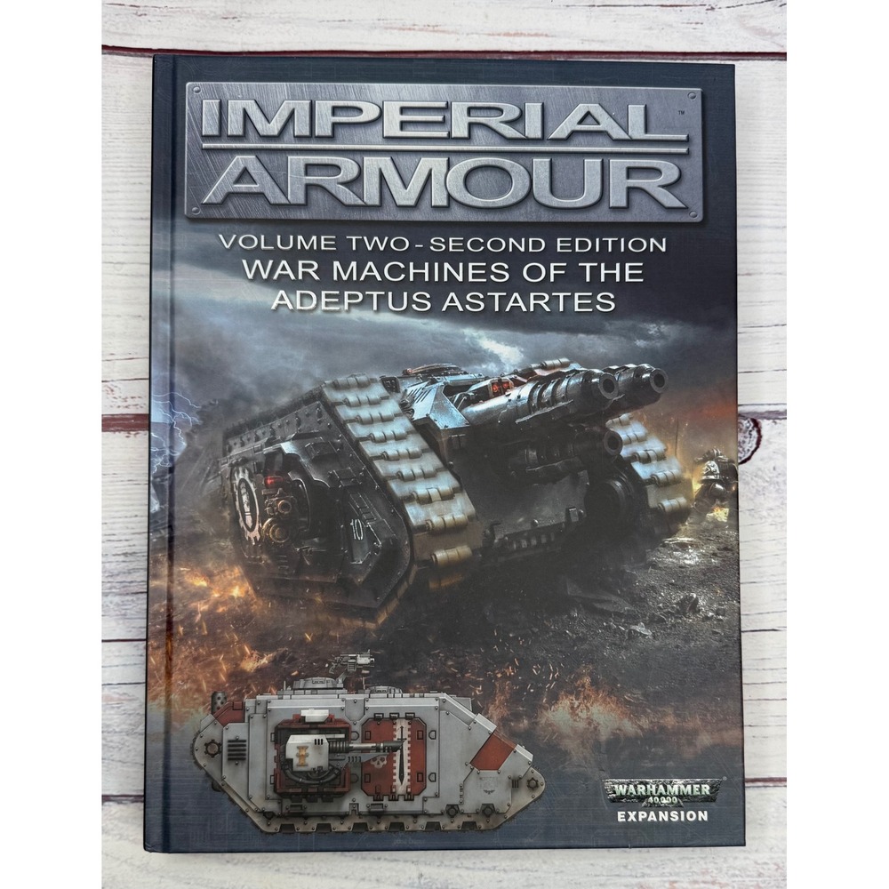 Warhammer 40k Forge World Imperial Armour Vol 2 Second Edition War Machines Book